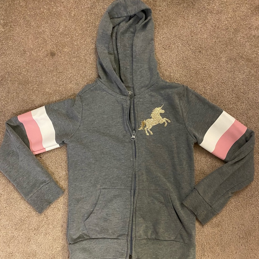 The Childrens Place Girls Hooded Sweatshirt
